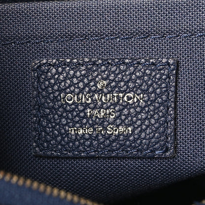 Louis Vuitton Monogram Pallas Clutch Blue Marine 6 of 8