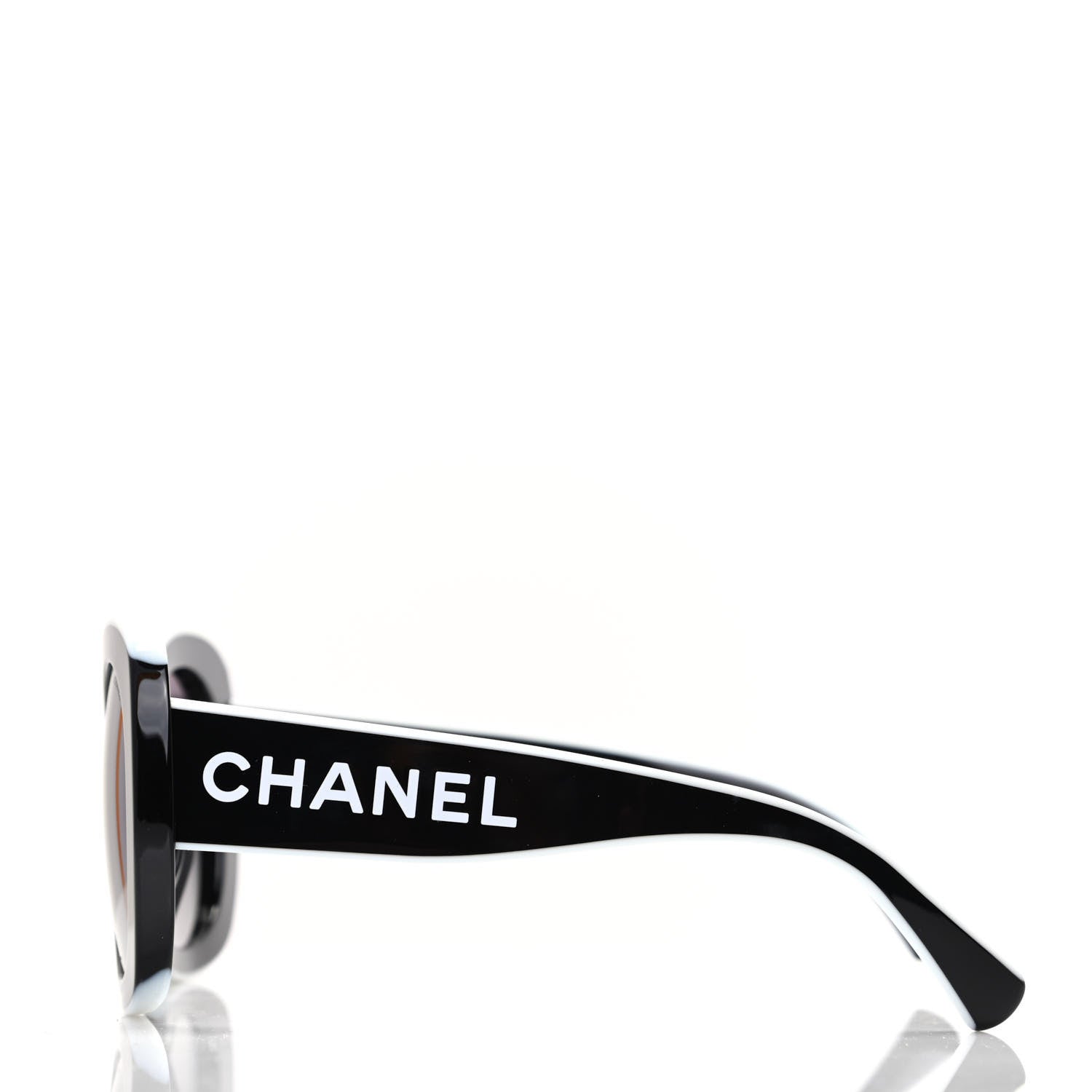 Chanel Acetate Sunglasses 71414A Black 3 of 8