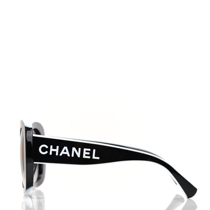 Chanel Acetate Sunglasses 71414A Black 3 of 8