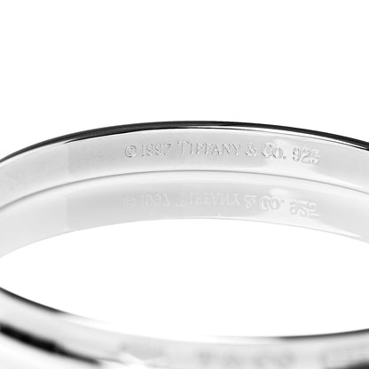 Tiffany Sterling Silver Narrow 1837 Bangle Bracelet 4 of 4