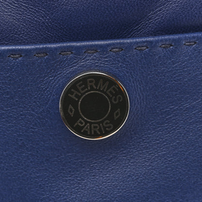 Hermes Milo Lambskin Swift Pilo Phone Case Bleu Saphir Black 7 of 11
