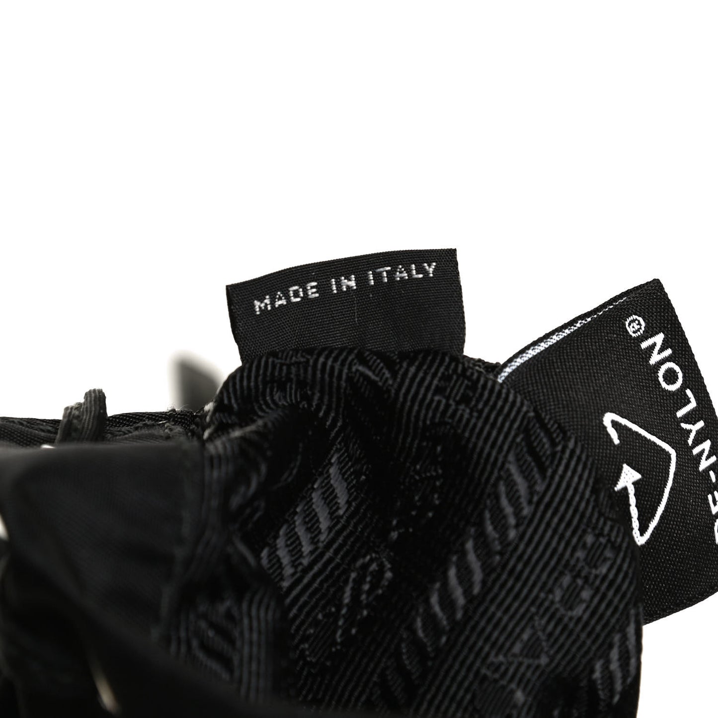 Nylon Vela Mini Crossbody Backpack Black