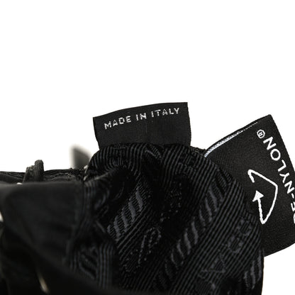 Prada Nylon Vela Mini Crossbody Backpack Black 7 of 11