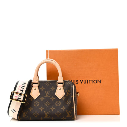 Louis Vuitton Monogram Speedy Bandouliere 20 Black 10 of 10