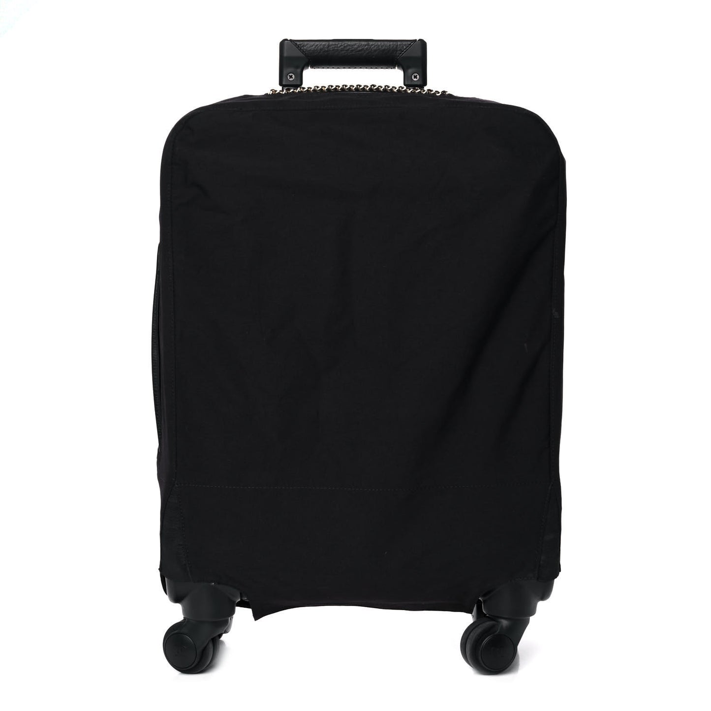Calfskin Quilted Coco Case Trolley Black