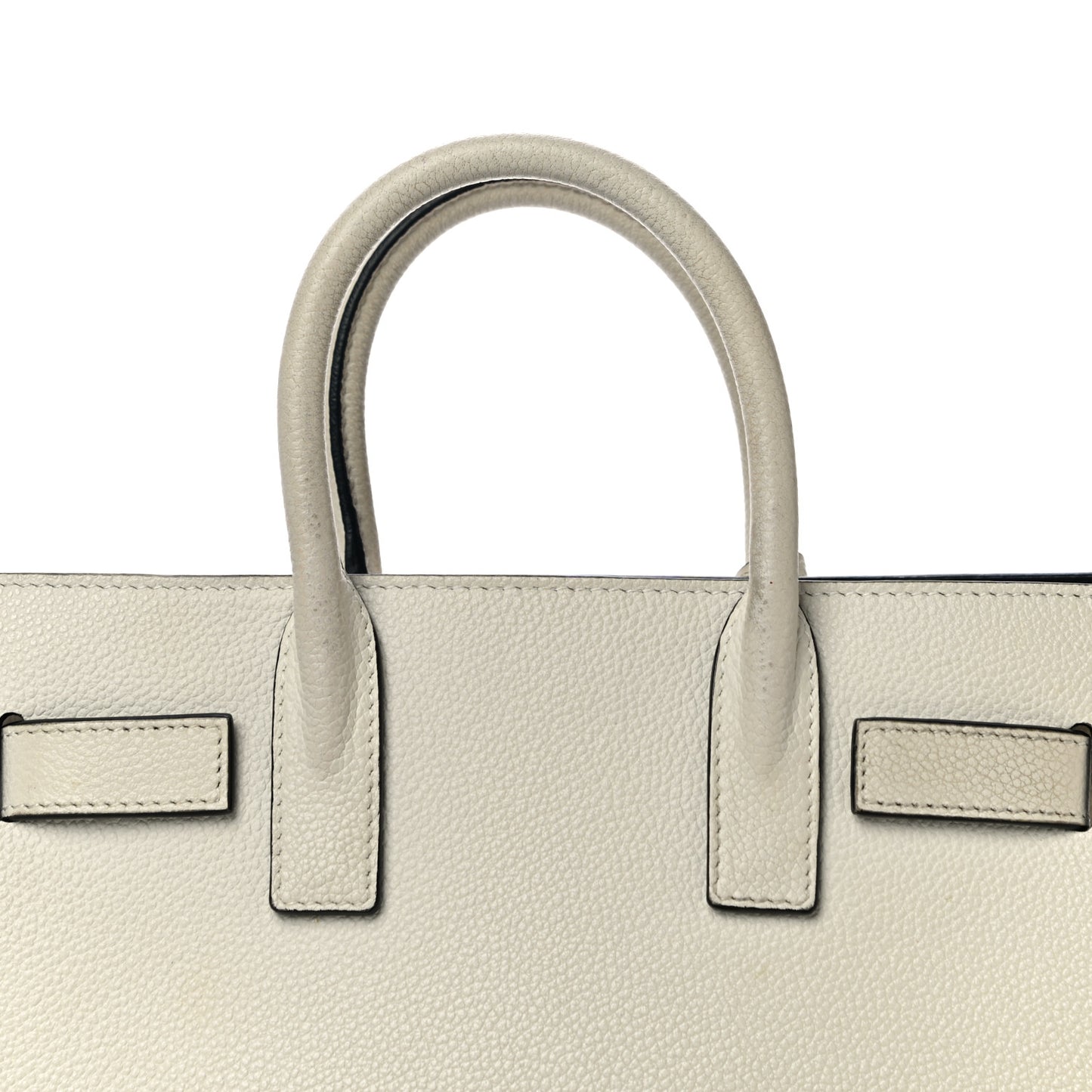 Grained Calfskin Nano Sac De Jour Porcellana Black