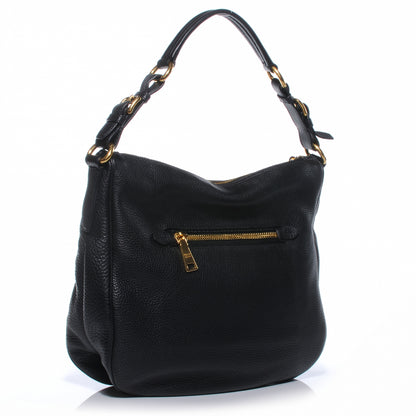 Prada Vitello Daino Shoulder Bag Nero Black 3 of 9