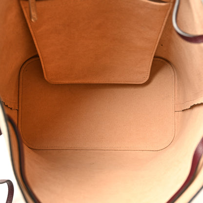 Louis Vuitton Calfskin Lockme Bucket Soie Quartz Calla 5 of 14
