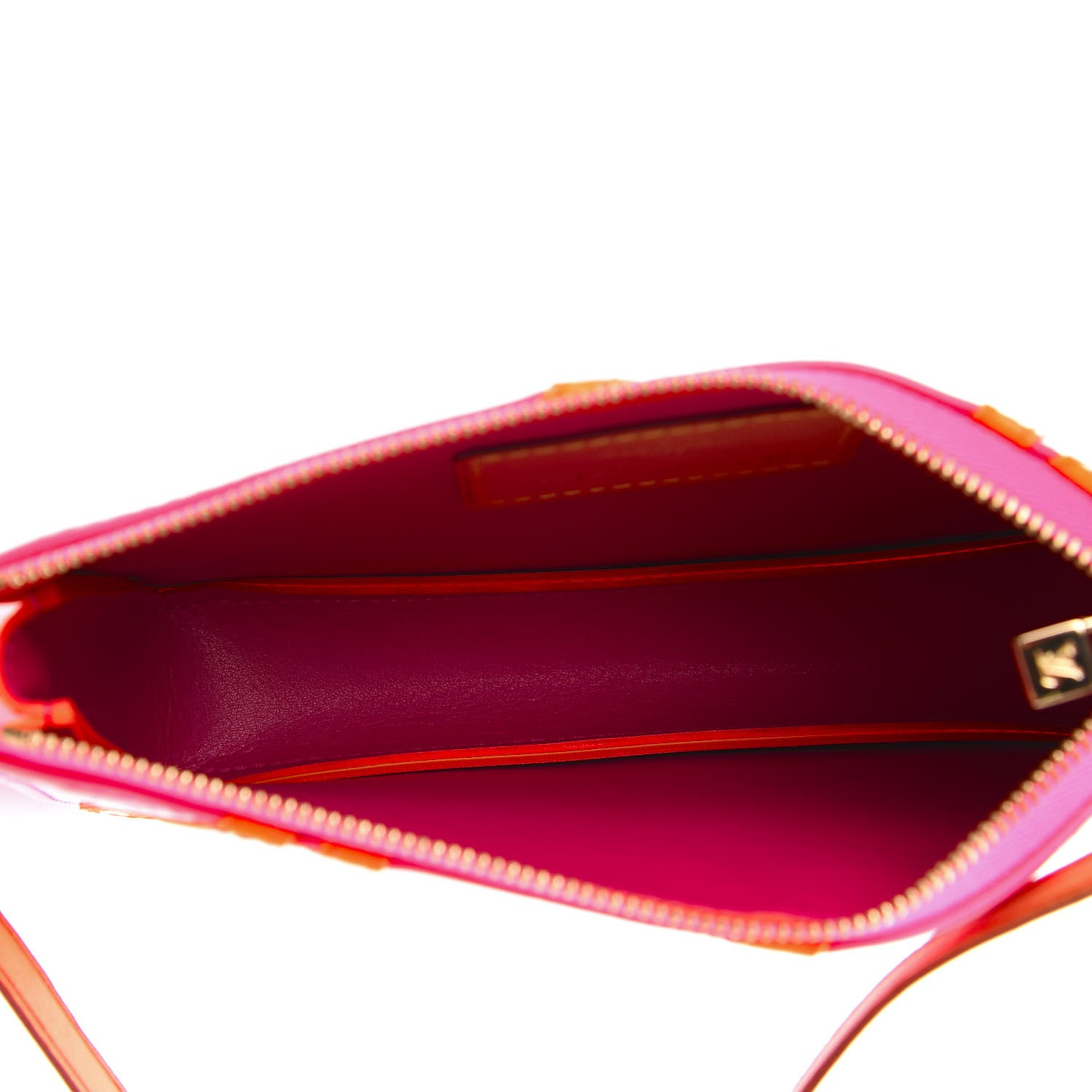 Louis Vuitton Vernis Fluo Lexington Pochette Pink 5 of 8