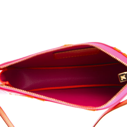 Louis Vuitton Vernis Fluo Lexington Pochette Pink 5 of 8