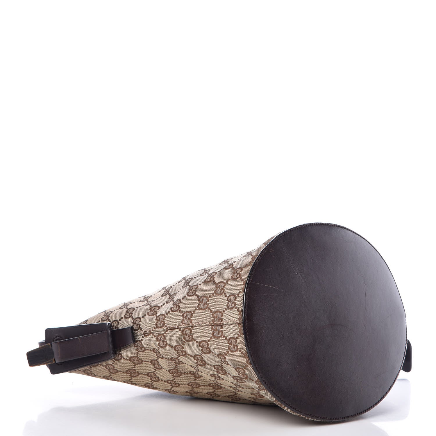Gucci Monogram Bucket Messenger Dark Brown 4 of 15