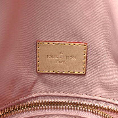Louis Vuitton Damier Azur Graceful MM Rose Ballerine 5 of 9