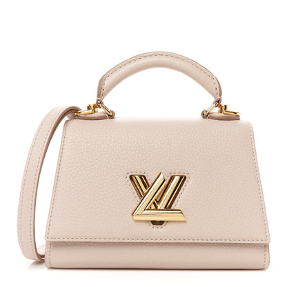 Louis Vuitton Taurillon Twist One Handle BB Greige 1 of 11