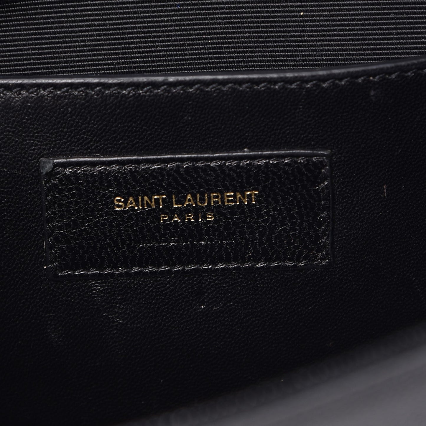 Grain De Poudre Monogram Cassandre Clutch Black
