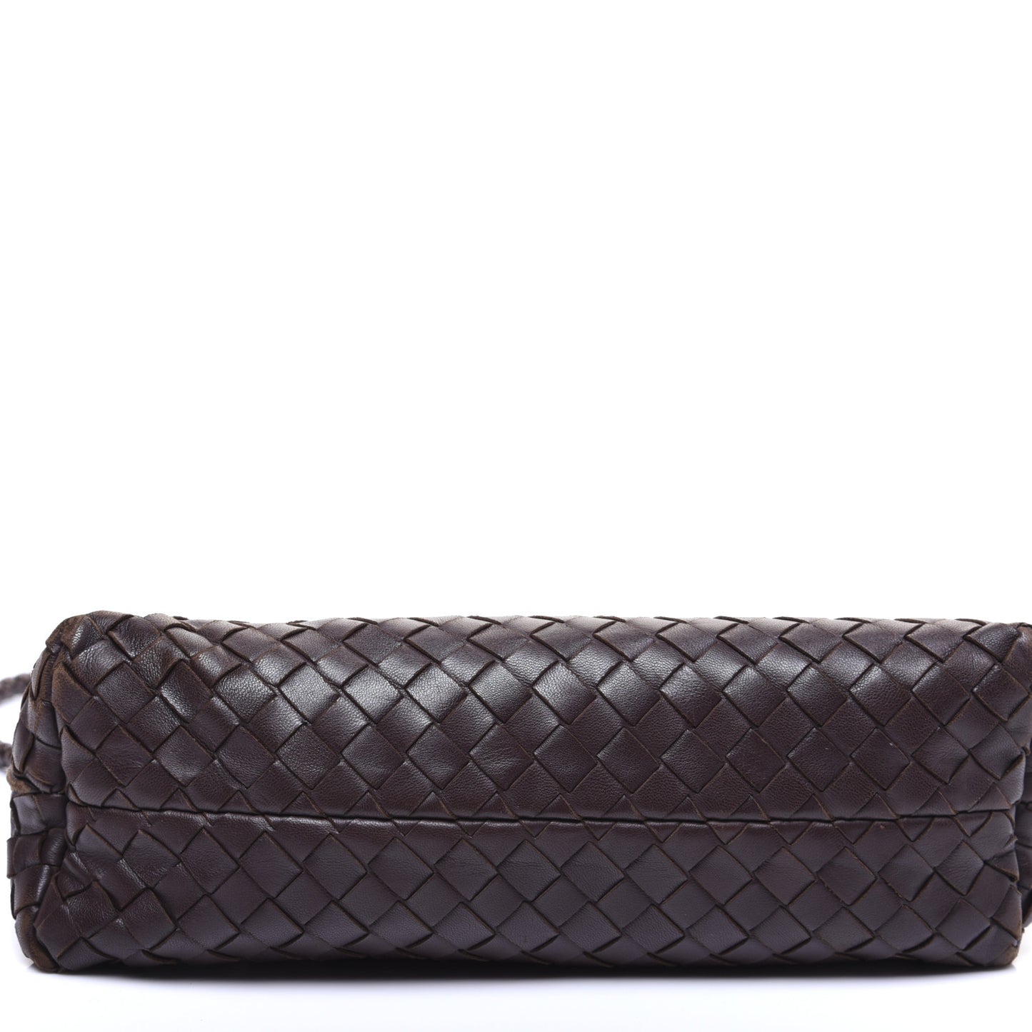 Nappa Intrecciato Mini Shoulder Bag Ebano