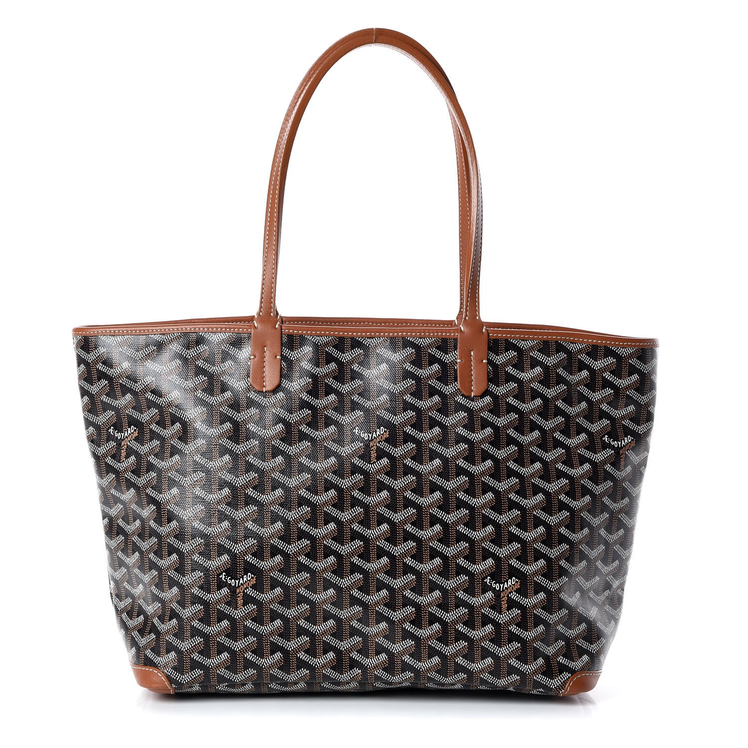 Goyard Goyardine Artois PM Black Gold 1 of 9
