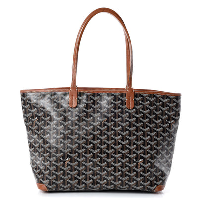 Goyard Goyardine Artois PM Black Gold 1 of 9