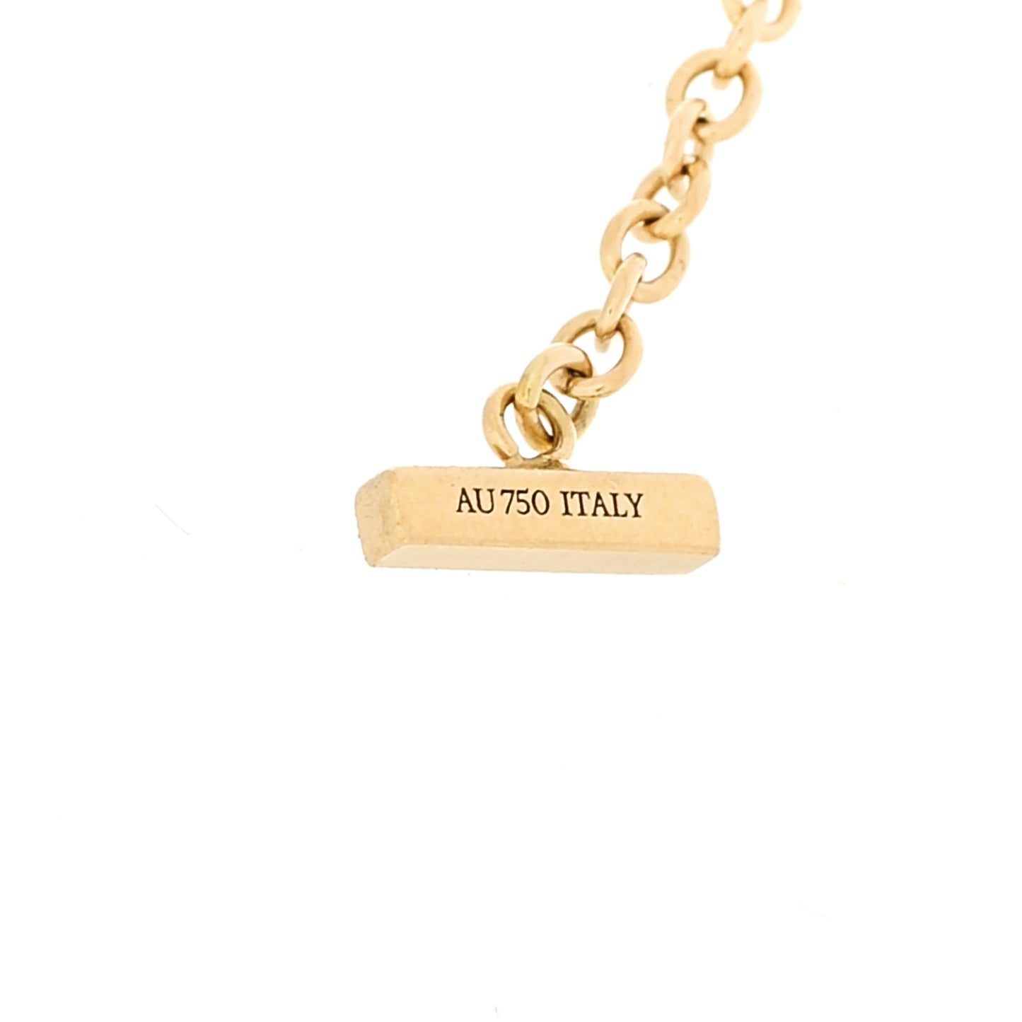 18K Yellow Gold T Smile Bracelet