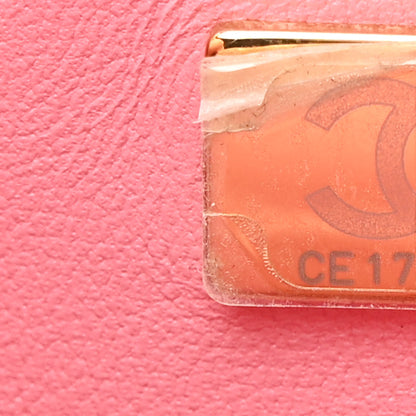 Chanel Tweed Quilted Mini Rectangular Flap Pink 6 of 10