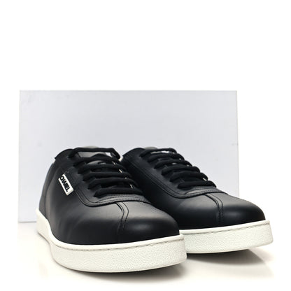Chanel Calfskin Mens CC Sneakers 45 Black 9 of 9