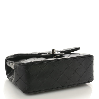 Chanel Lambskin Quilted Mini Rectangular Flap Black 4 of 10