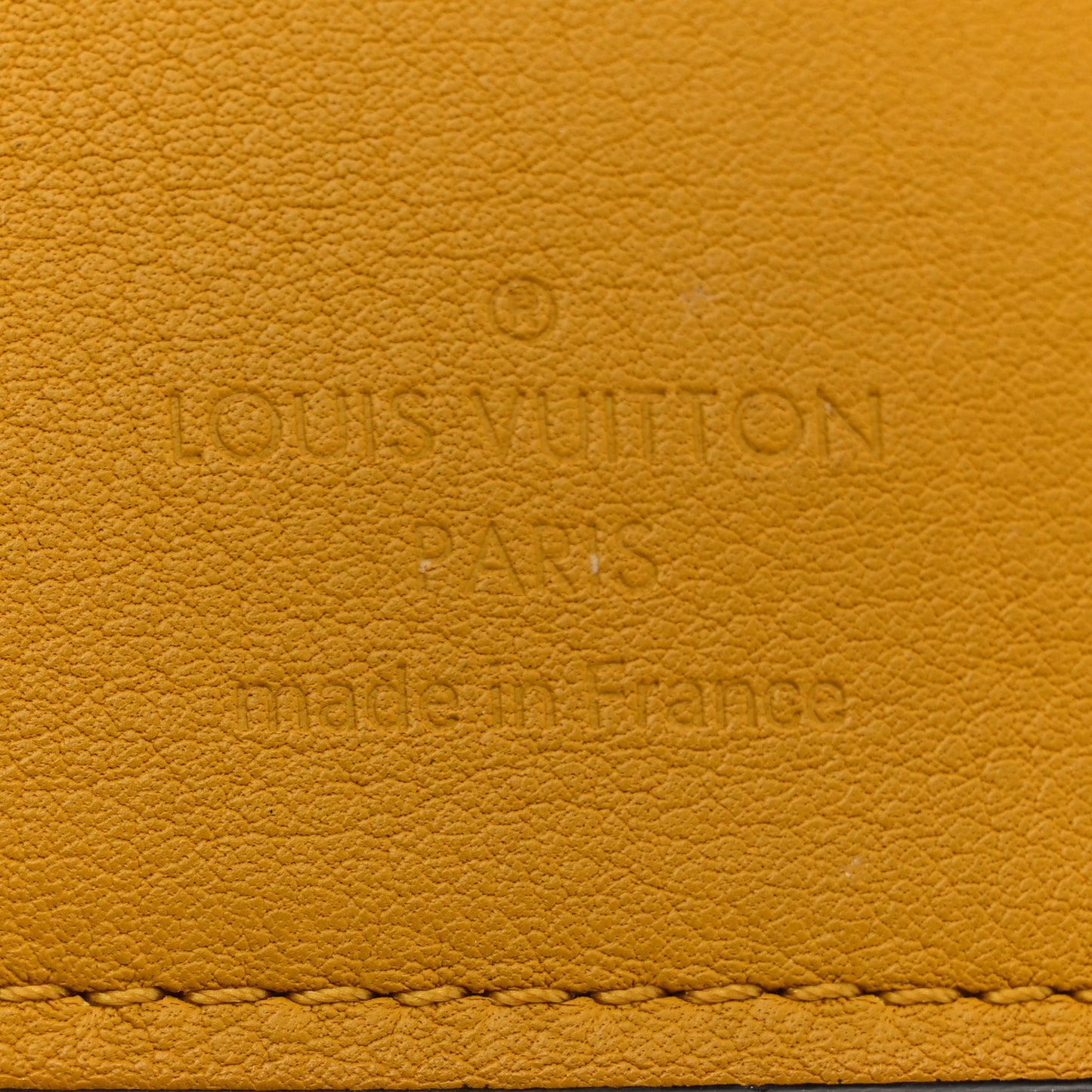 Taurillon Brazza Wallet Ocre