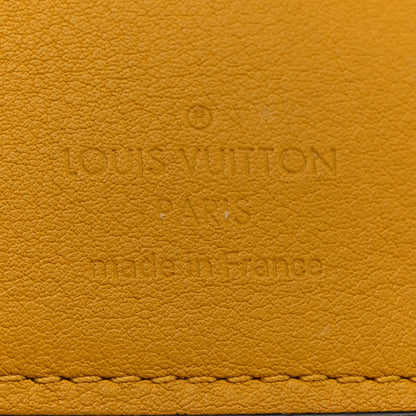 Louis Vuitton Taurillon Brazza Wallet Ocre 6 of 7