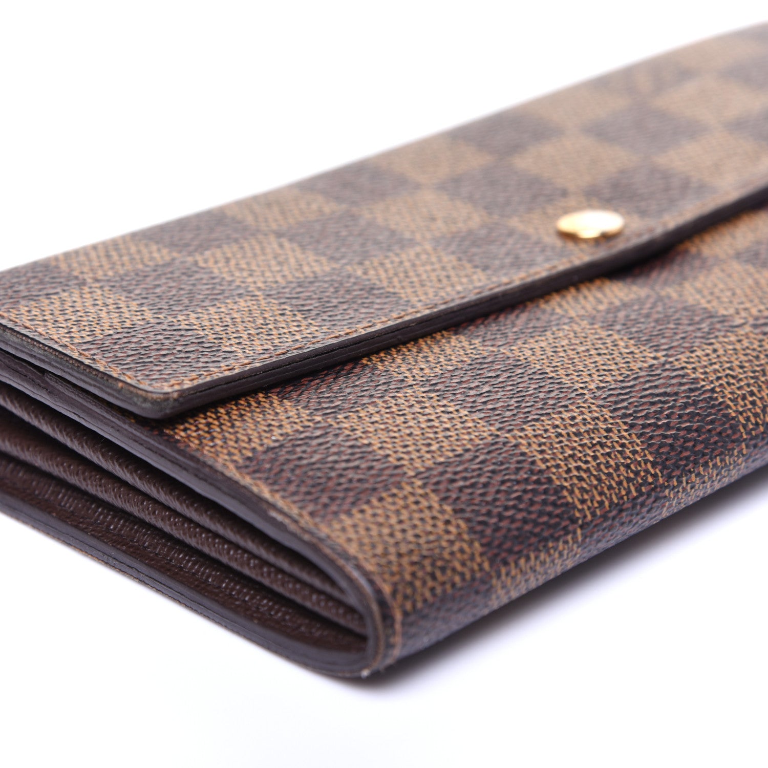 Louis Vuitton Damier Ebene Sarah Wallet 6 of 10