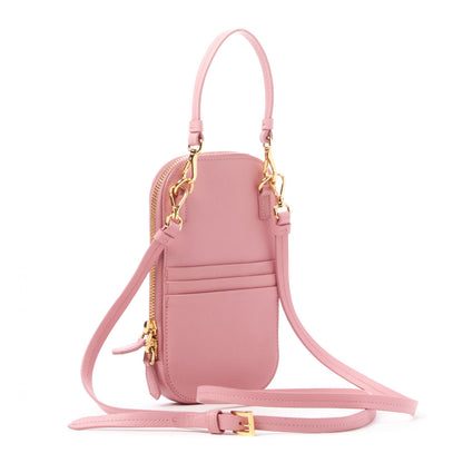 Prada Saffiano Mini Crossbody Bag Petalo 2 of 9