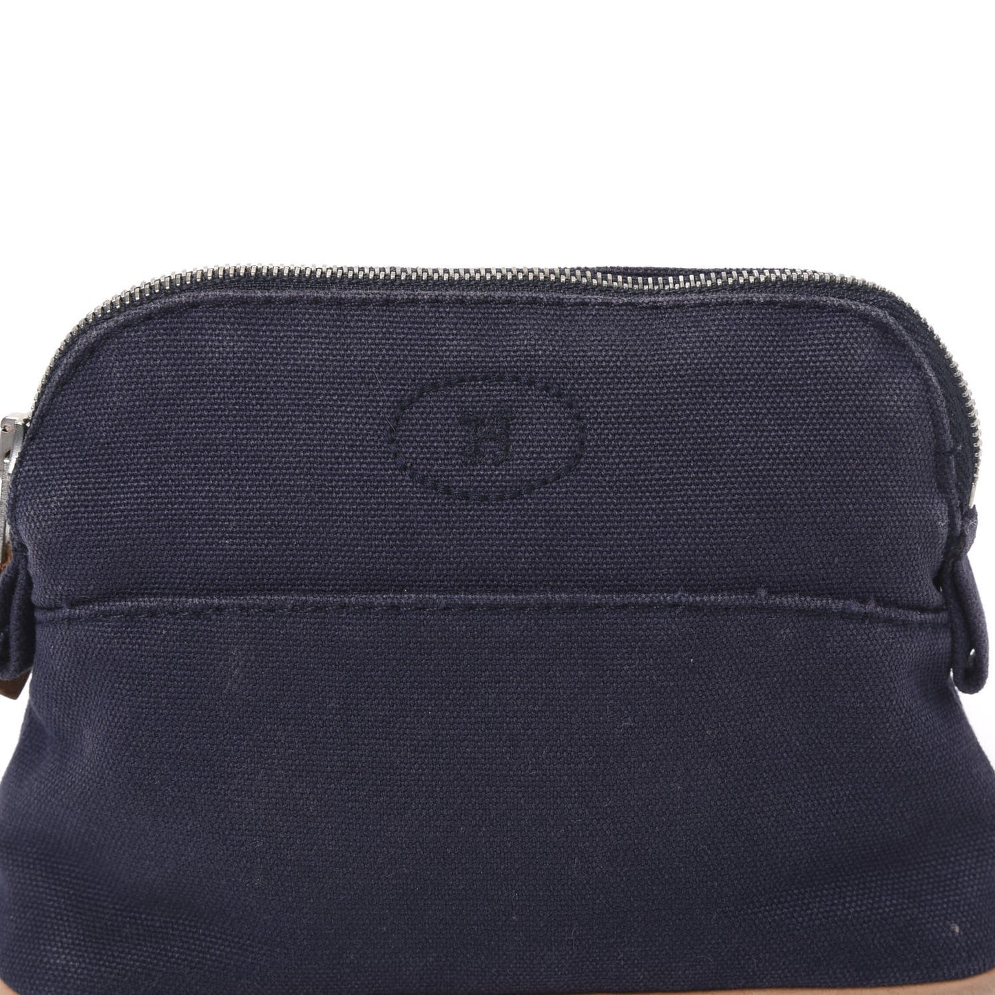 Cotton Canvas Mini Bolide Travel Cosmetic Pouch