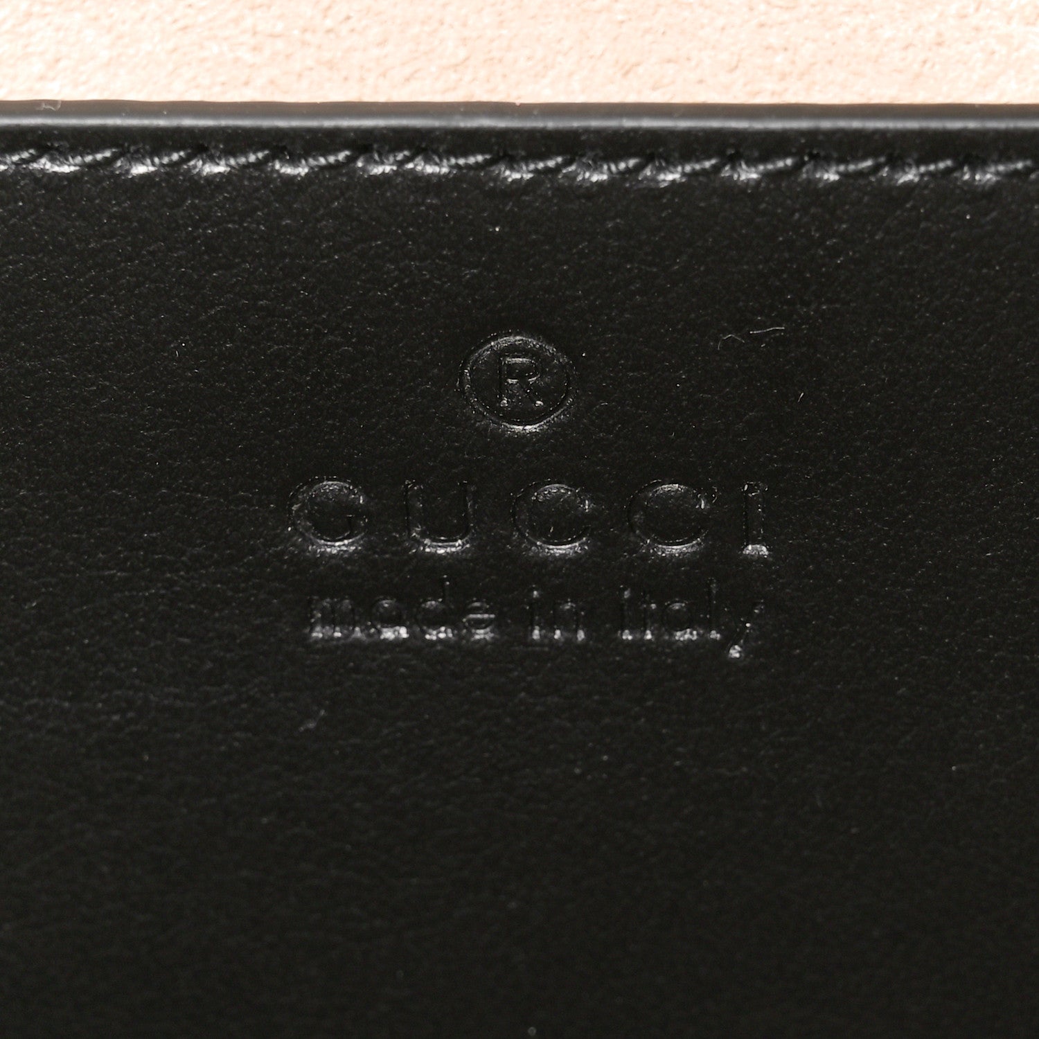 Gucci Calfskin Matelasse Small GG Marmont East West Shoulder Bag Black 6 of 10