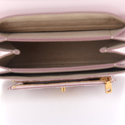 Givenchy Goatskin Quilted Small GV3 Shoulder Bag Pale Pink 5 of 8