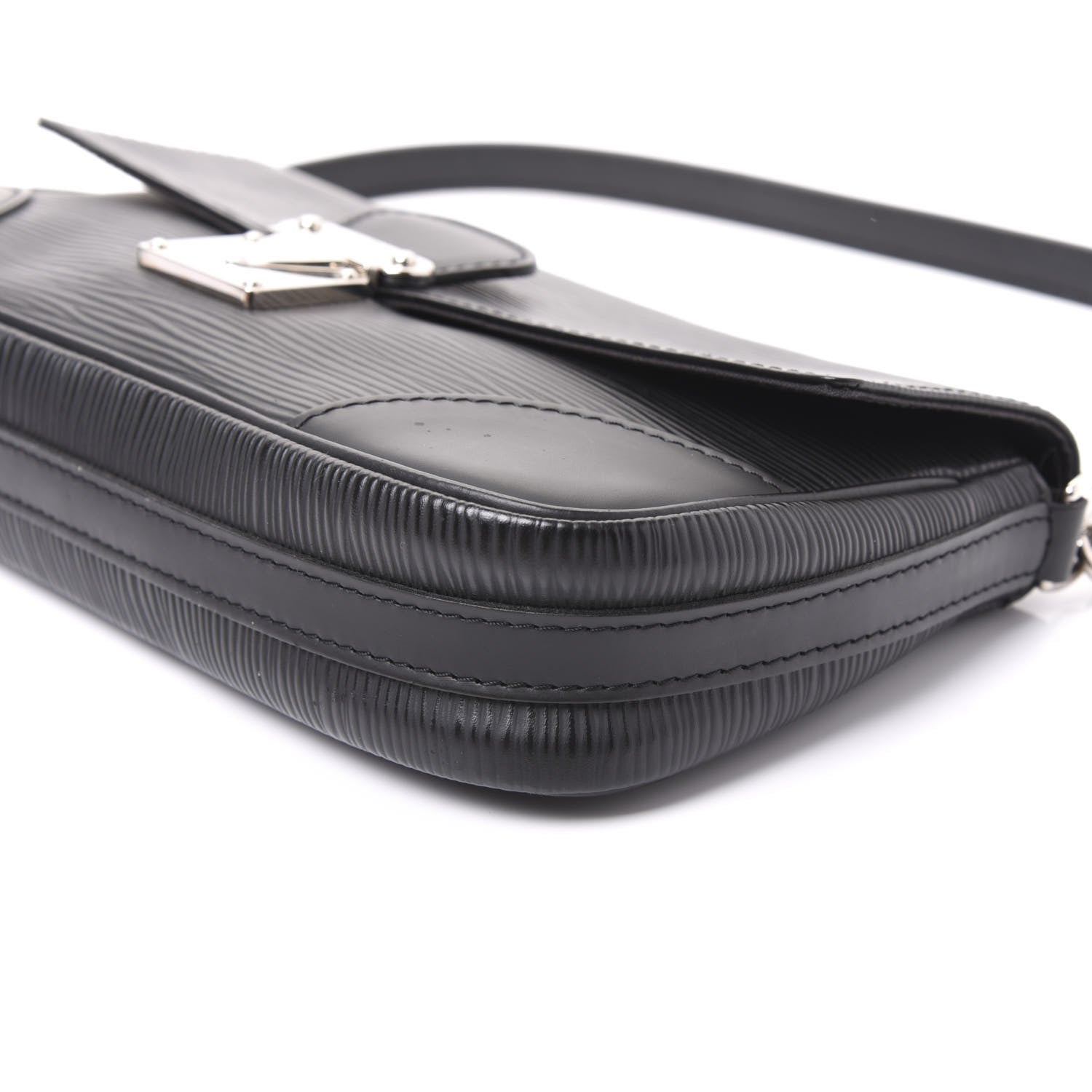 Louis Vuitton Epi Segur Pochette Black 6 of 10