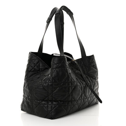 Christian Dior Calfskin Macrocannage Large Toujours  Black 4 of 15
