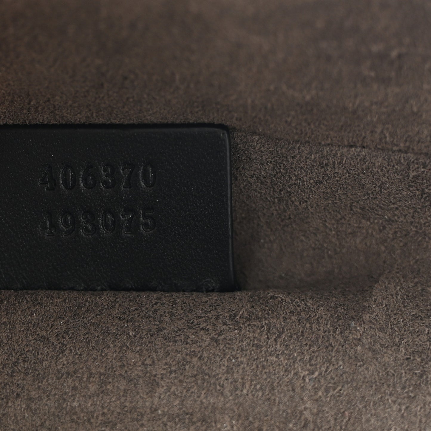 GG Supreme Monogram Medium Backpack Black