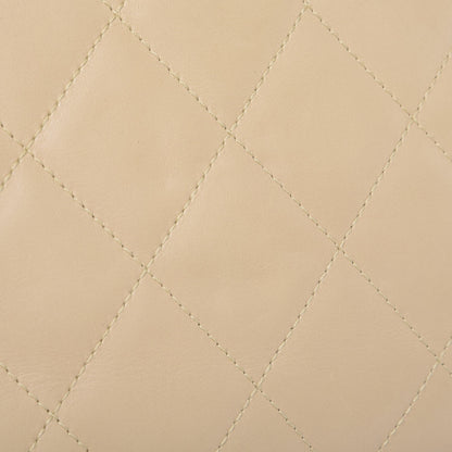 Chanel Lambskin Quilted Bekko Resin Shopper Tote Beige 14 of 14