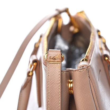 Prada Saffiano Medium Galleria Double Zip Tote Cammeo 9 of 12