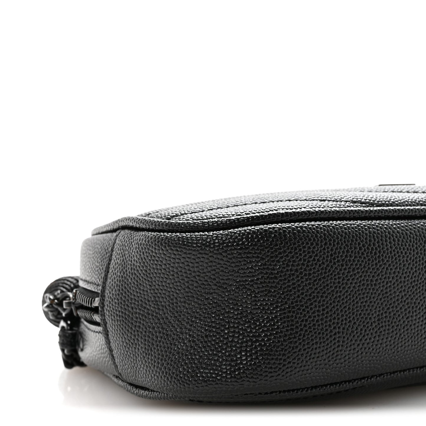 Grain De Poudre Matelasse Monochrome Monogram Mini Lou Camera Bag Black