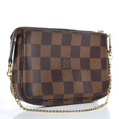 Louis Vuitton Damier Ebene Mini Pochette Accessories 3 of 11