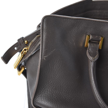 Saint Laurent Calfskin Small Classic Y Cabas Grey 18 of 24