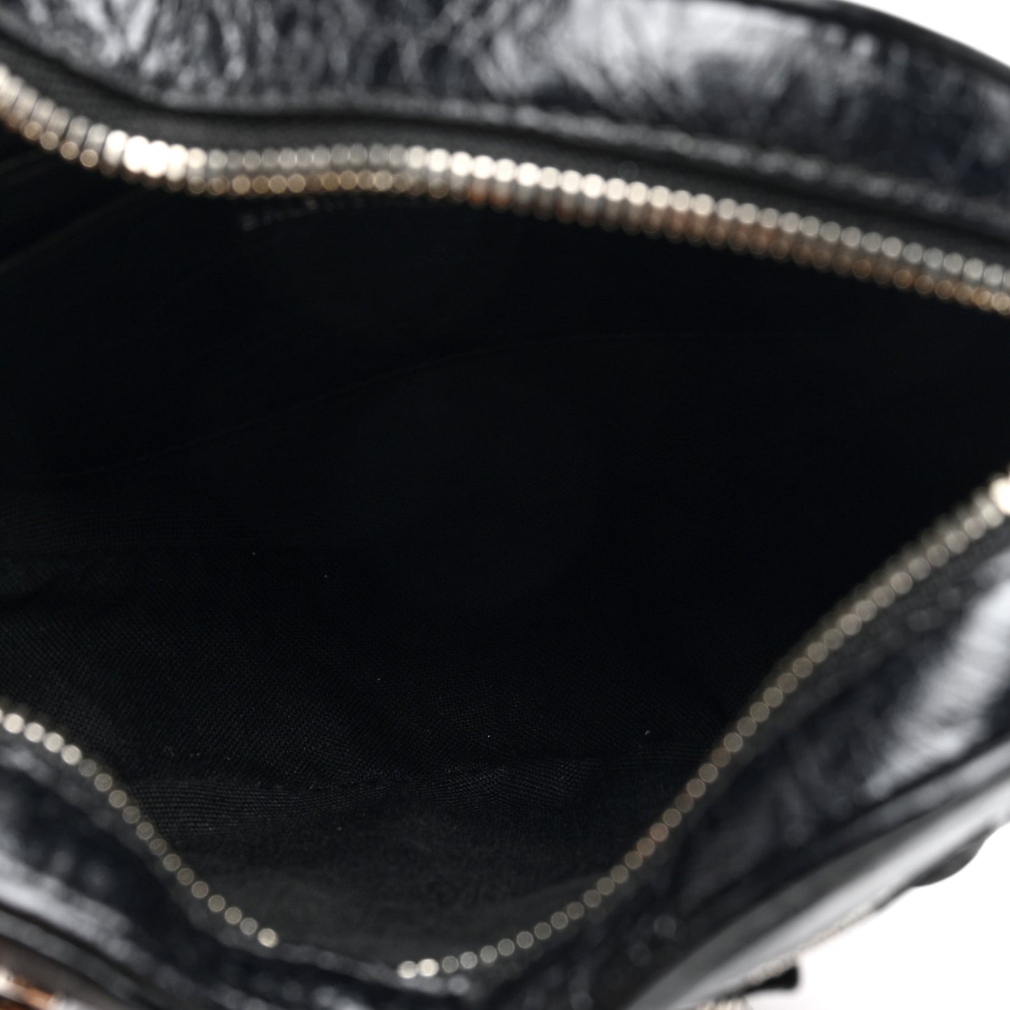 Agneau Arena Mini Le Cagole Heart Bag Black