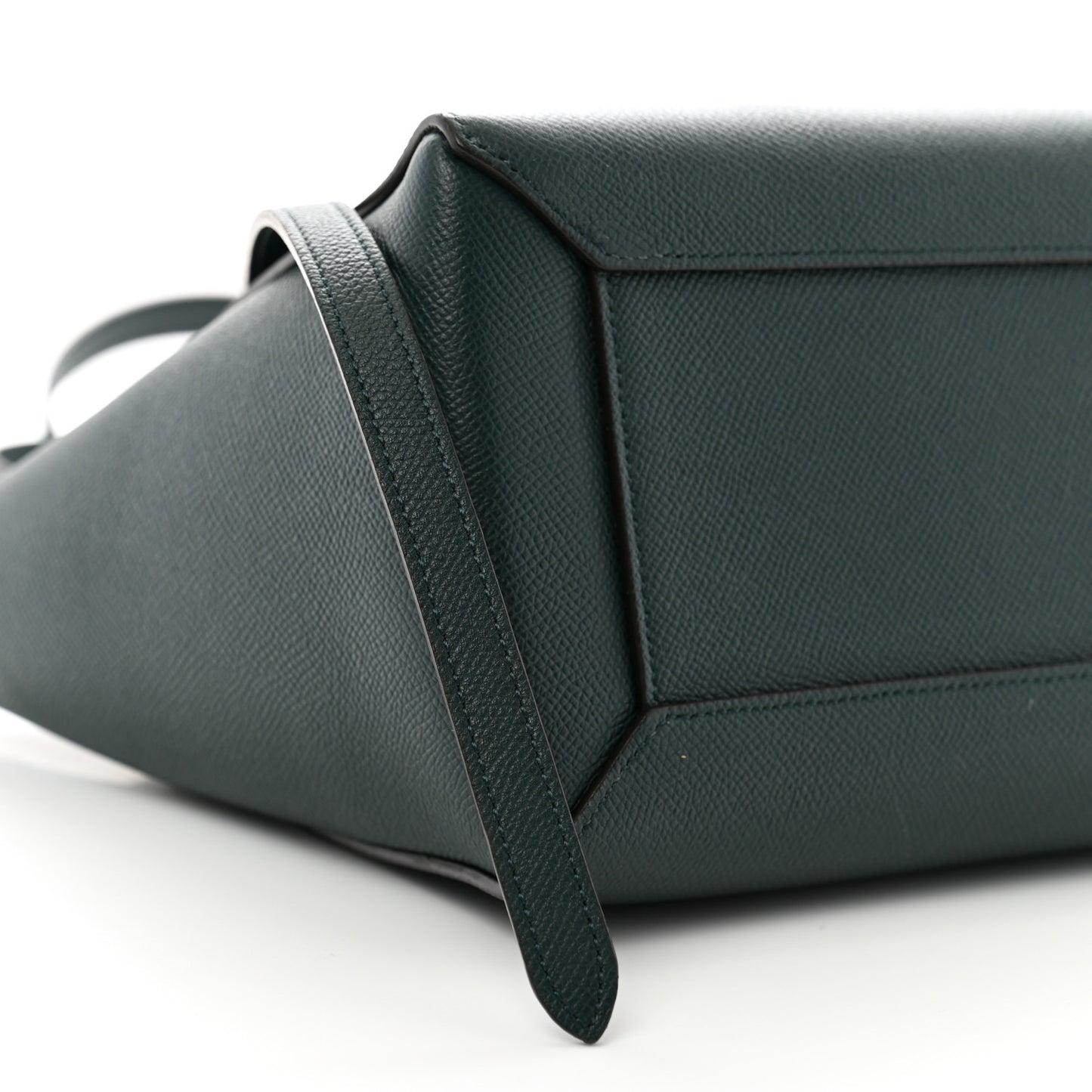 Grained Calfskin Micro Belt Bag Amazone