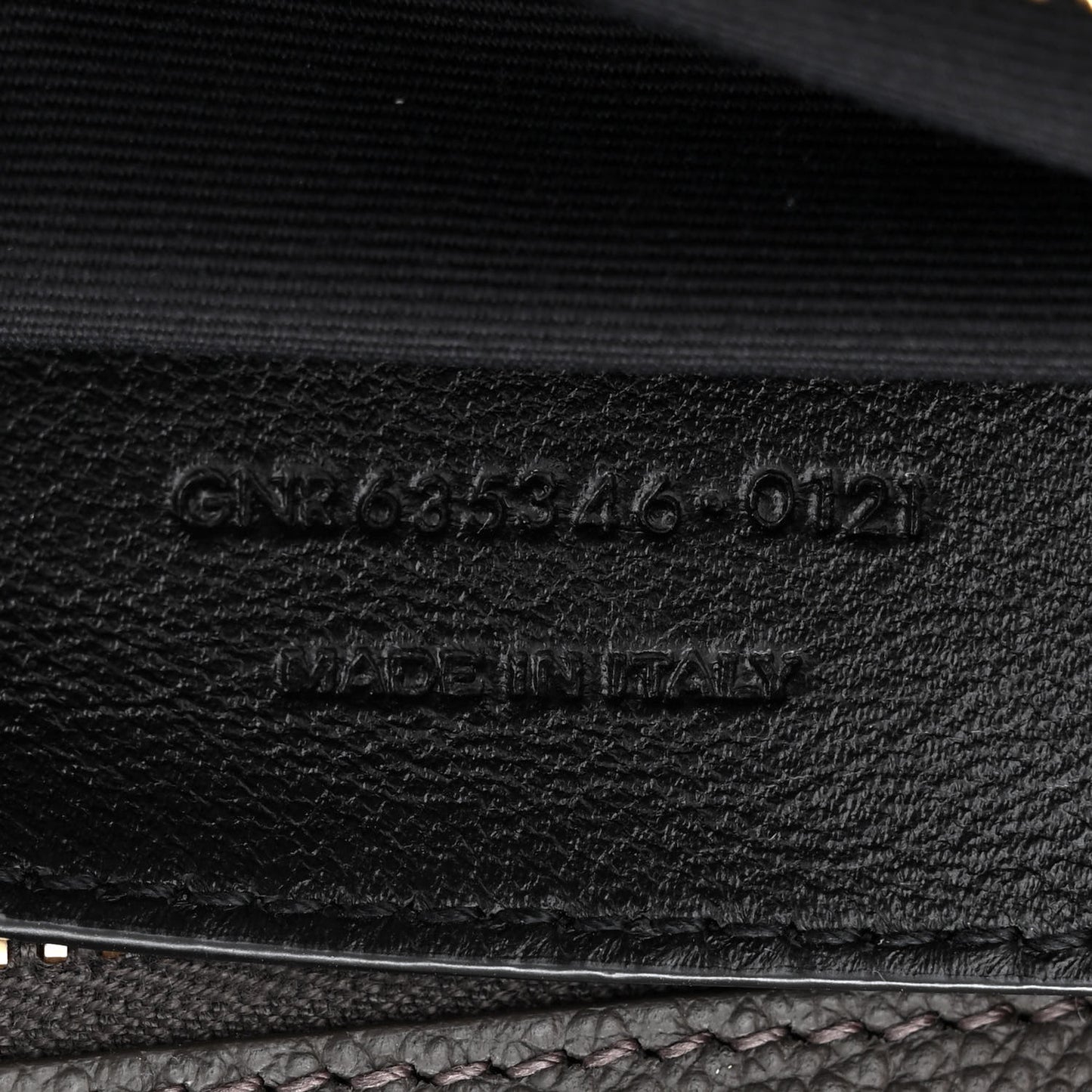 Calfskin Baby Monogram Downtown Cabas Pebble