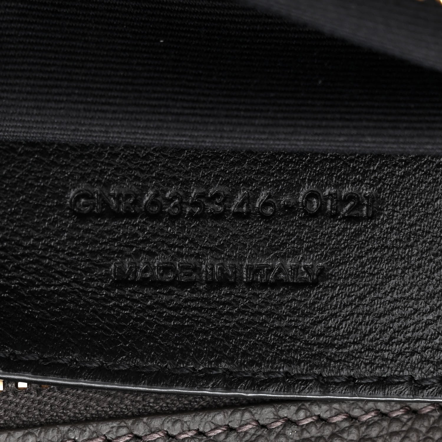 Saint Laurent Calfskin Baby Monogram Downtown Cabas Pebble 7 of 10