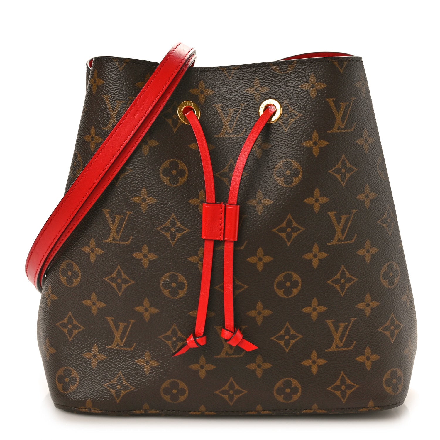 Louis Vuitton Monogram Neonoe MM Coquelicot 1 of 9