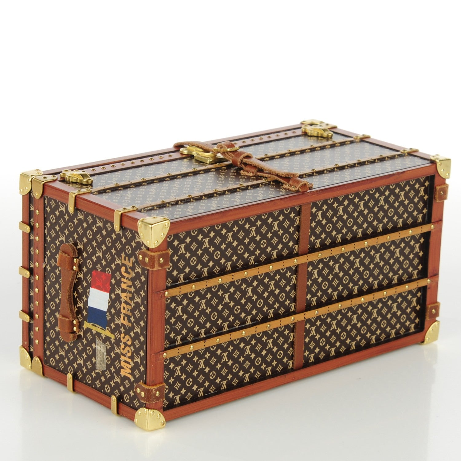 Louis Vuitton Miss France Trunk Paperweight 125591 – FASHIONPHILE