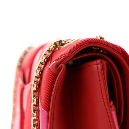 Chanel Lambskin Velvet Grosgrain Quilted 2.55 Reissue 225 Flap Red 13 of 15