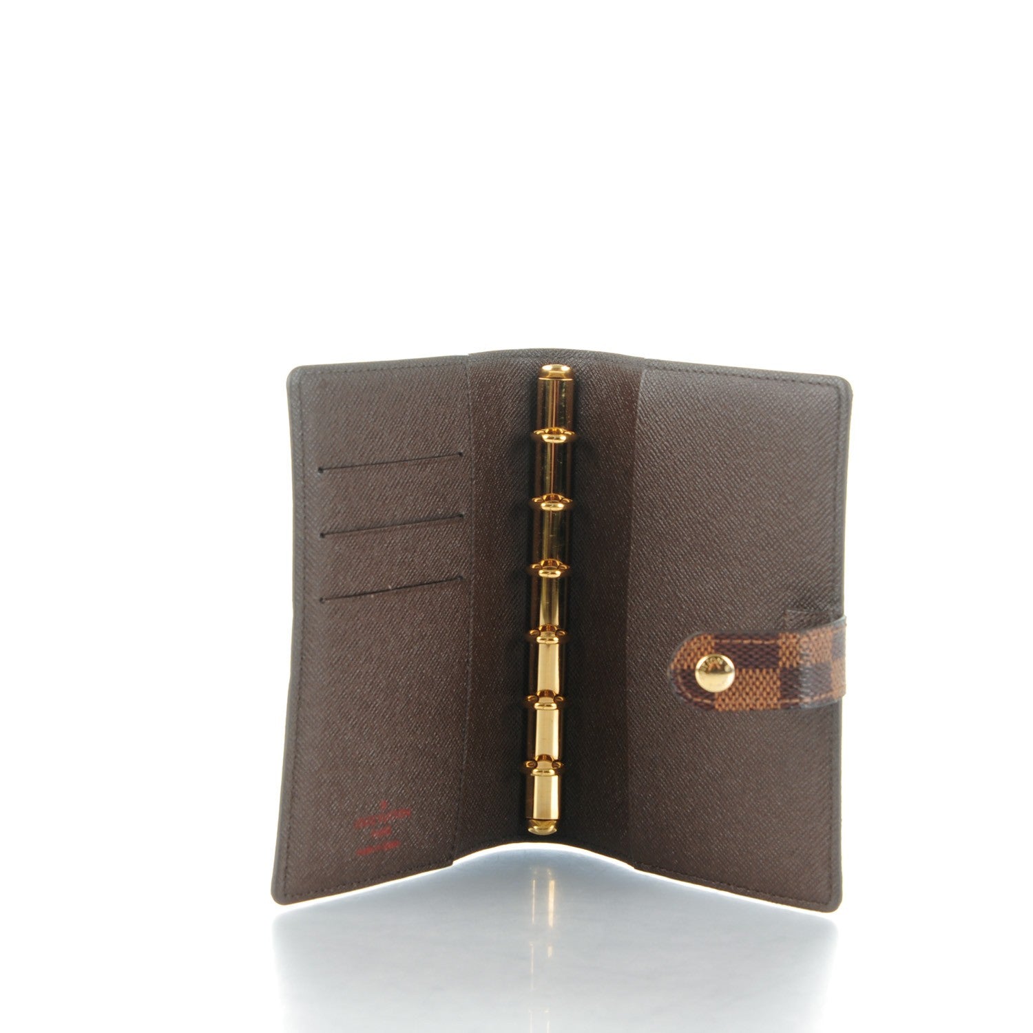 Louis Vuitton Damier Ebene Small Ring Agenda Cover 5 of 7