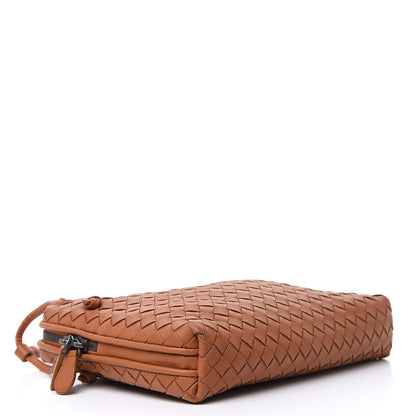 Bottega Veneta Nappa Intrecciato Pillow Crossbody Messenger Dark Calvados 4 of 11