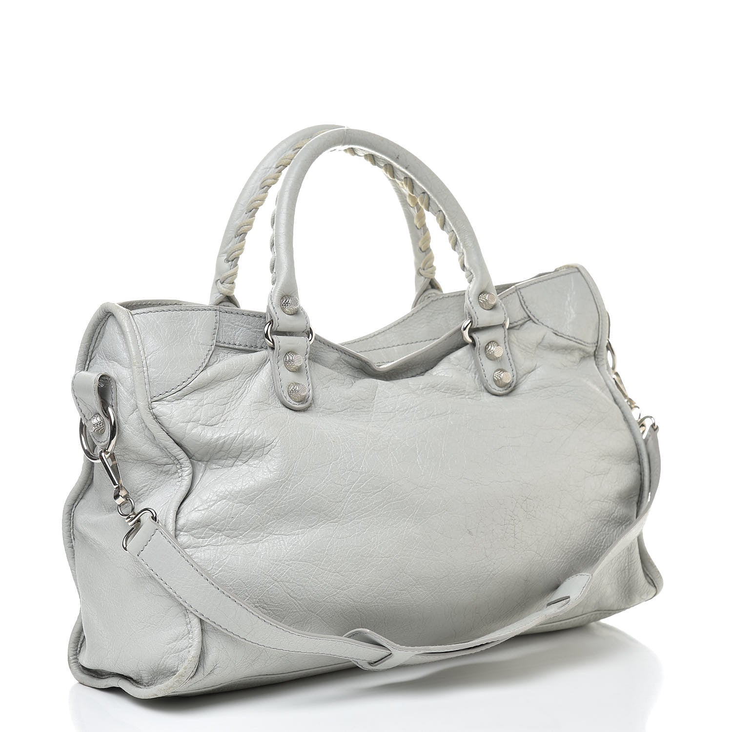 Balenciaga Agneau Giant 12 Silver Hardware City Gris Glace 3 of 26